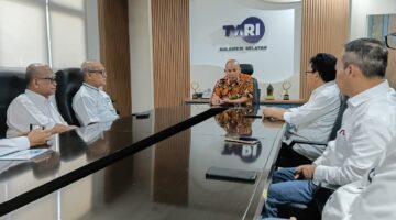 Pengurus Baru PWI Sulsel Kunjungi TVRI, Bahas Pelatihan Wartawan dan Konten Berkualitas