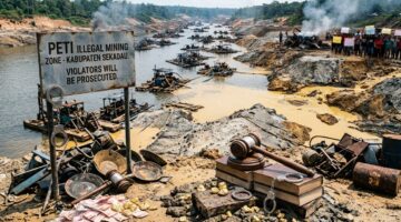 Terstruktur  Skandal Emas Ilegal Berbalut Politik: Buntut Pembiaran Aparat dan Lahirnya Perlawanan Warga di Hulu Sungai